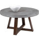 Devons 36 X 19 inch Grey / Medium Brown Coffee Table